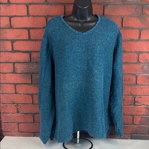 Sahalie Womens Size 3X‎ Blue Sweater – Cozy, Boho Chic, Layering Essential